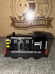 MAVIS ! THOMAS FRIENDS TRAIN Diecast 2009 TAKE N PLAY ALONG ! CGI FACE