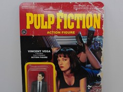 SUPER7 /FUNKO PULP FICTION VINCENT VEGA ACTION FIGURE REACTION MOC NEW