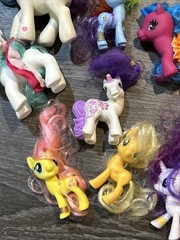 Large Lot Of Vintage My Little Pony- Various Years 80s-2000s