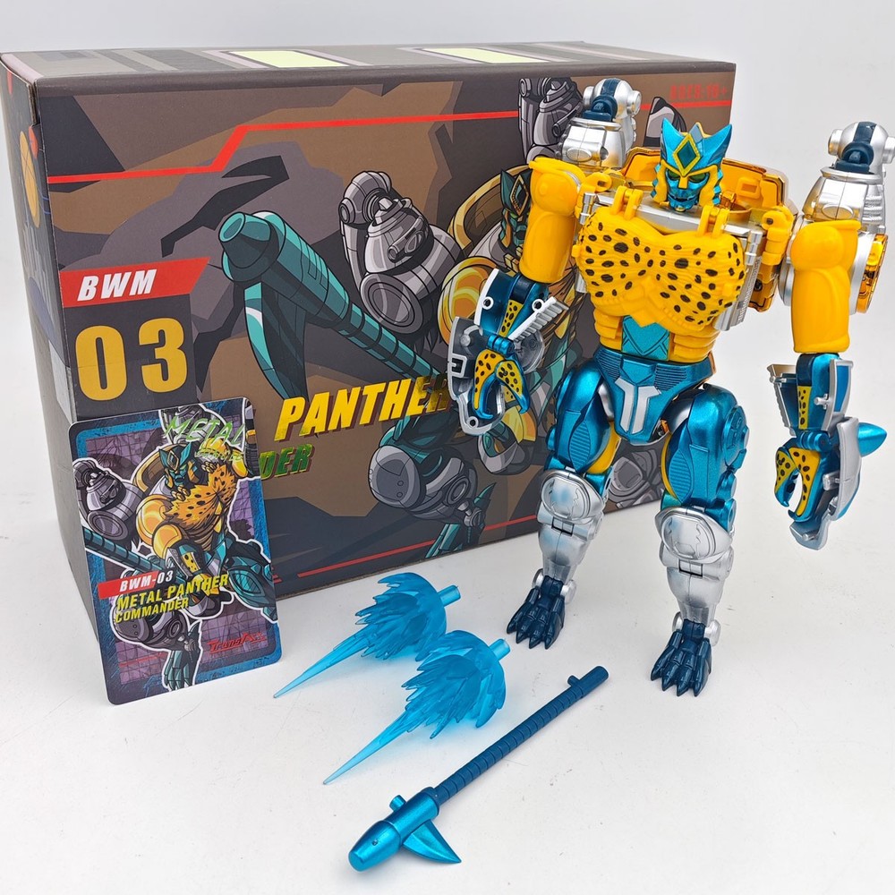 TransArt Toys TA BWM-03 Transformation Cheetor Beast War Action Figure Toys