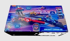 NEW Paw Patrol Aircraft Carrier HQ with Chase Action Figure and Mighty Pups