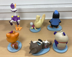 Disney Junior T.O.T.S Tiny Ones Transport Service 6 Figurines Pip Mia Pablo