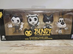 Bendy And The Ink Machine 4-Collectible Figure Pack Series 1 2017 #LP7
