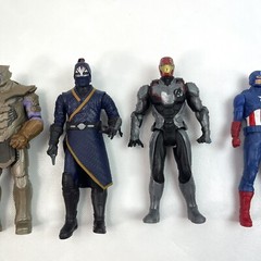 Marvel Comics + 1 GI Joe Action Figure Mix Lot Avengers Figures Bundle Deal