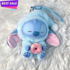 Miniso Stitch Eat Something Before Sleep Series Vinyl Figure Confirmed Blind Box