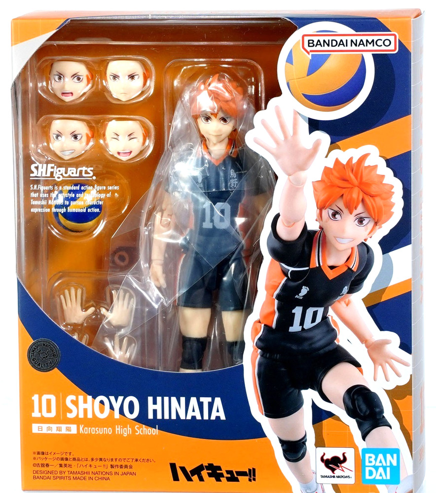 S.H.Figuarts Haikyu!! Shoyo Hinata TAMASHII NATIONS Bandai Japan New