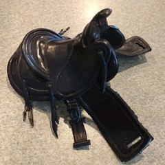 1960’s-70’s Marx Johnny West Black Saddle Good Cond