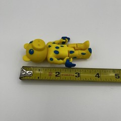 Piggy Dinopiggy Action Figure 3.5″ Yellow With Blue Spots