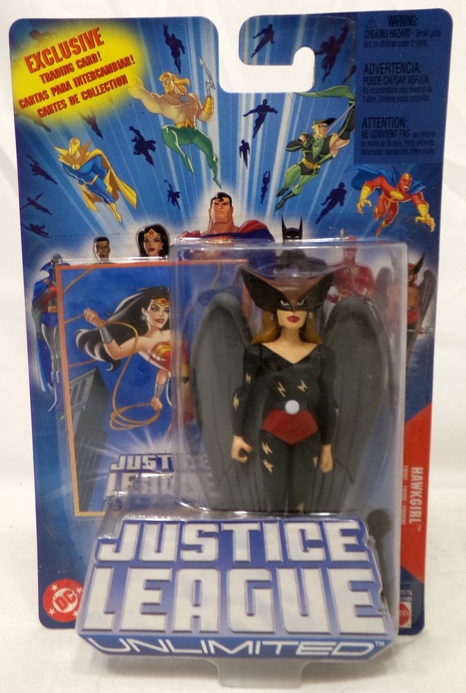DC Justice League Unlimited JLU Hawkgirl H2575 5″ Figure Mattel 2004 New
