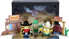 MINIONS & MONSTERS Movie OLD WESTERN SOUND STAGE Figures Illumination’s **READ**