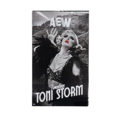 Timeless Toni Storm (Black & White) – AEW Toy Wrestling Figure