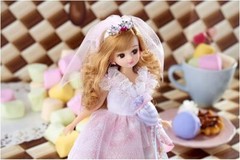 Takara Tomy “Lika-chan Doll LD-05 Melte Wedding” dress-up dressing doll ric