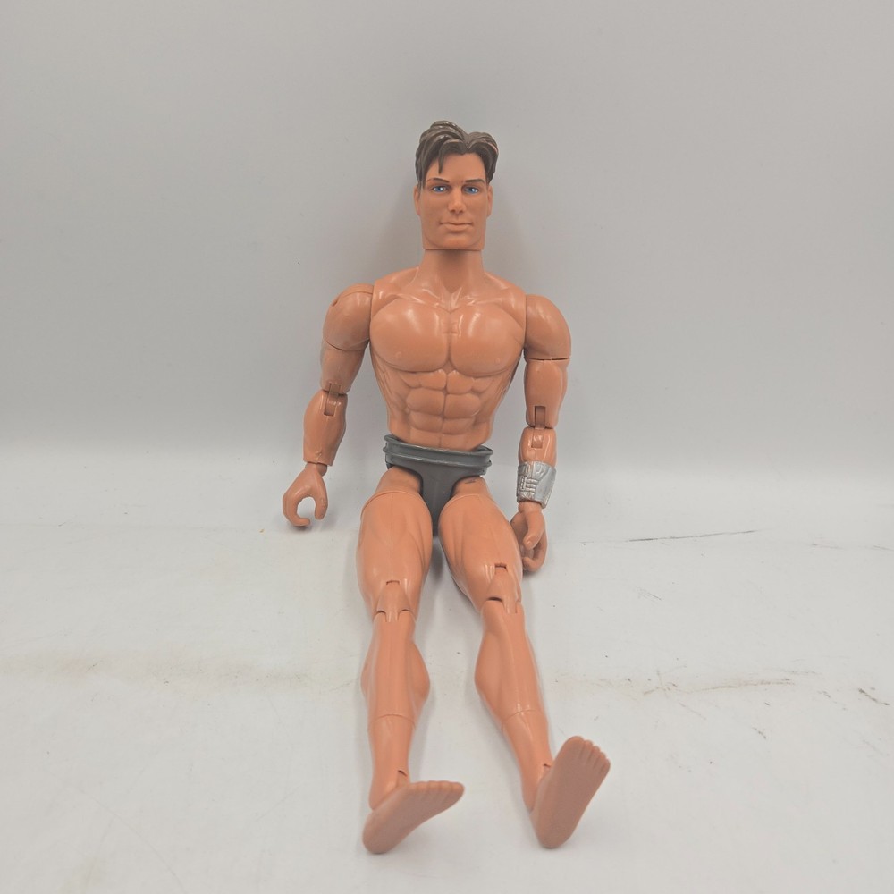 Vintage 1998 Mattel Max Steel Male Articulated 12″ Action Figure Doll GI JOE