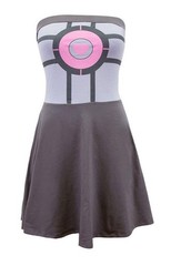 Companion Cube Costume Tube Dress