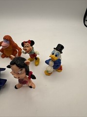 Vtg Kellogg’s Disney Ducktails Darkwing Duck Goofy 2″ PVC Figure 1991 Lot of 10