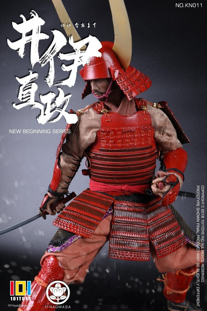 1/6 101 toys Japanese Samurai Il Naomass KN011 NEW MIB in hand USA Shogun