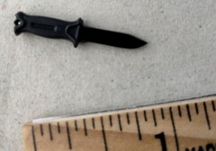 Tactical Knife Combat Dagger 1:12 Scale Weapon Action Figure Accessory Blade