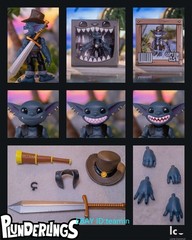 Lone Coconut Plunderlings Goblin Captain Ash 1/12 Action Figure In Stock