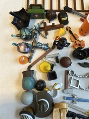 Roblox Weapons & Accessories 60 Items Lot Swords Body Parts Pistols Shield Hats