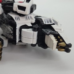 Tomy Zoids White Liger Zero Robot Figure 2002 Hasbro Incomplete