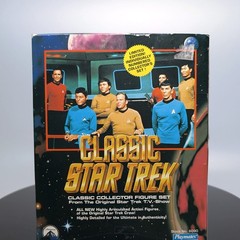 Playmates Star Trek Classic Figure Set TOS:Kirk+Spock+McCoy+Scotty 1993â­