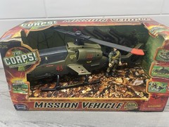 Lanard the Corps Mission Vehicle Attack Helicopter 2004 Rare!