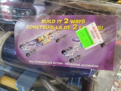 Jimmy Neutron Boy Genius Build & Blast Air Rocket NIFSB 2001 Mattel sealed