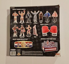 JAAKS PACIFIC ROCKY III MINT TITLE FIGHT RING SEALED ACTION FIGURES ROCKY BALBOA