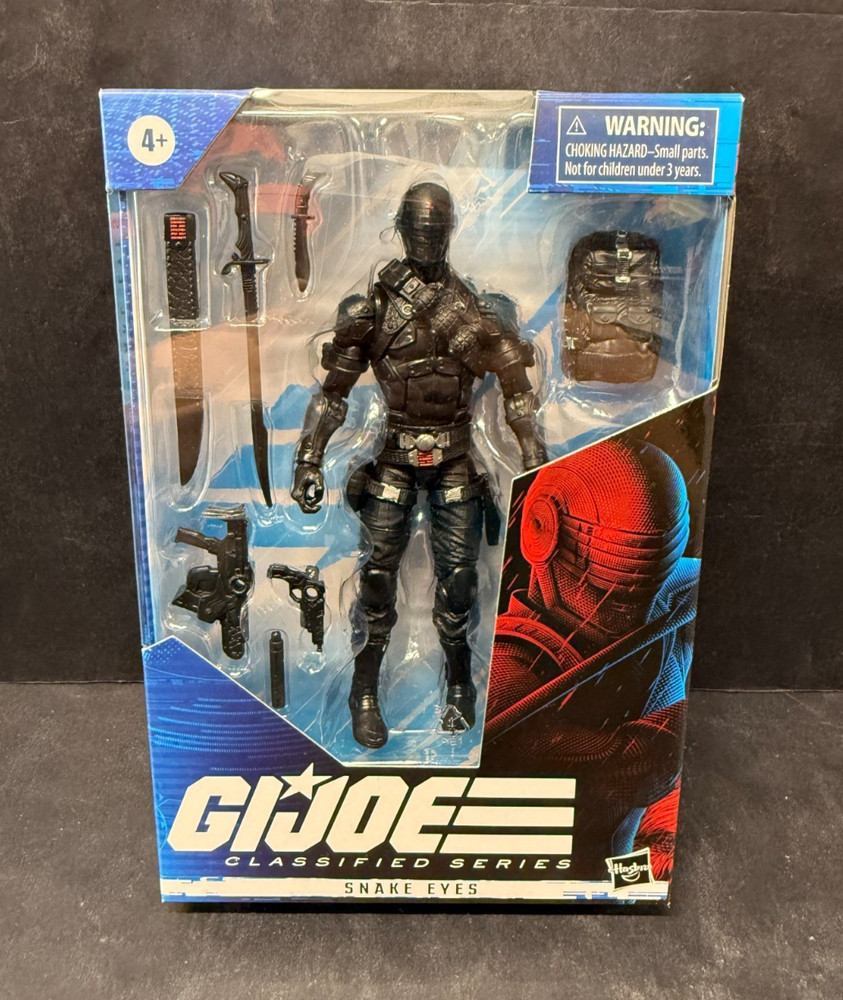 Hasbro GI Joe Classified Series 6″ Snake Eyes 02 Factory Sealed New