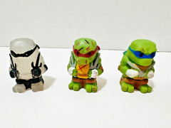 Lot of 10 TMNT Pencil Eraser Toppers Lot