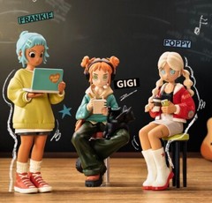 POP MART Peach Riot Rise Up Series Figures Peach Riot Blind Box Figures