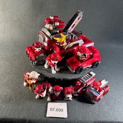 Paw Patrol Marshall Action Figure Fire Pup Truck Vehicle Lot Spin Master