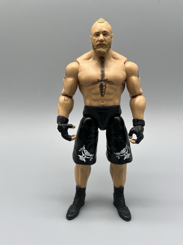 WWE Mattel Brock Lesnar Basic Series 141 Wrestling Figure Beast MMA UFC HTF
