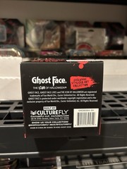 Ghost Face “Scream” Mystery Vinyl Plush Bag Clip – CultureFly Sealed Blind Boxes