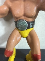 1984 LJN Hulk Hogan WWF Wrestling Figure W/ Championship Belt