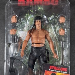 JOHN J RAMBO ACTION FIGURE NECA AUTHENTIC REEL TOYS FIRST BLOOD NEW