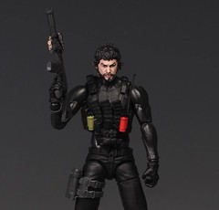 1 Set Premium 1/18 Scale 3.75″ Soldier Chris Aciton Figure