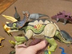 Lot of Vintage JP Action Figures Kenner Brands & More Dinosaurs Lot Mixed
