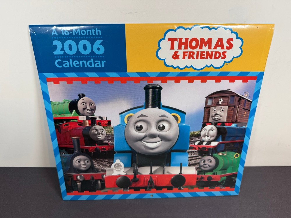 Thomas & Friends Tank Engine 16 Month 2006 CALENDAR Britt Allcroft HIT SEALED