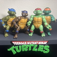 2013 TMNT Leonardo Donatello Raphael Figure Lot Teenage Mutant Ninja Turtles