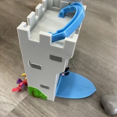 Peppa Pig Little Places Castle Fort George Set Knight Dragon 99% Complete READ D
