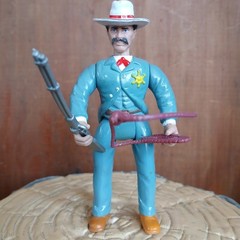 VTG Legends Of The Wild West Wyatt Earp Action Figure Complete 1991 Imperial