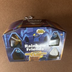 Rainbow Friends Blues Castle 8-Pack Blue Green Cyan Yellow+4 Mystery Figures 2.5