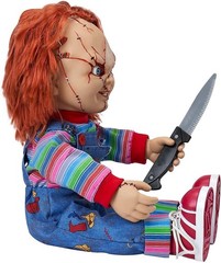24” ANIMATRONIC ROBOT CHUCKY TALKS Doll Good Guys CHILDS PLAY New in Box