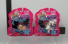 Puppy In My Pocket Dog Figure 6x Set Terrier + Companion Breeds 2009 Version NEW