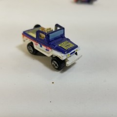 Micro Machines Jeep Fire Truck 15 Rider Driver 80s 90s Vintage