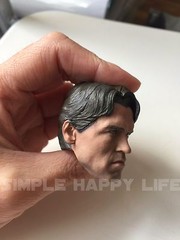 1/6 Arnold Schwarzenegger head Young 3.0 for Terminator T800 Phicen M34 hot toys