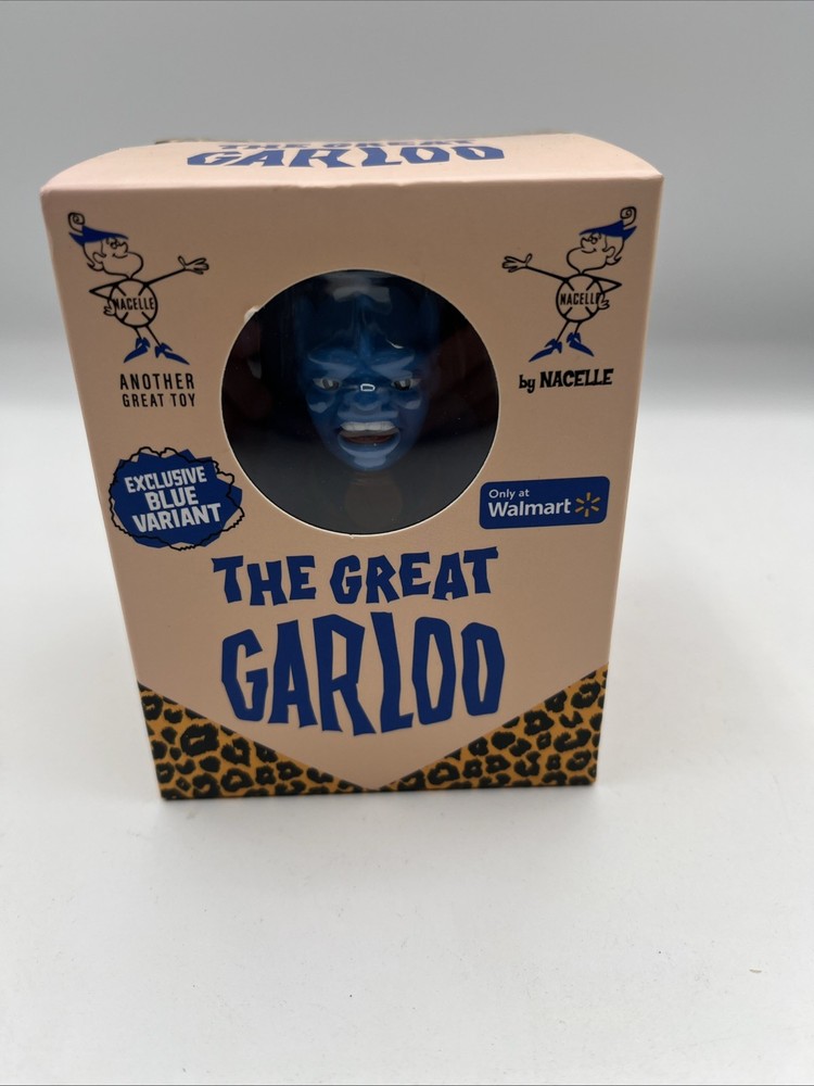 Nacelle Toys The Great Garloo action figure Unique BLUE Variant 1960s Style Toy