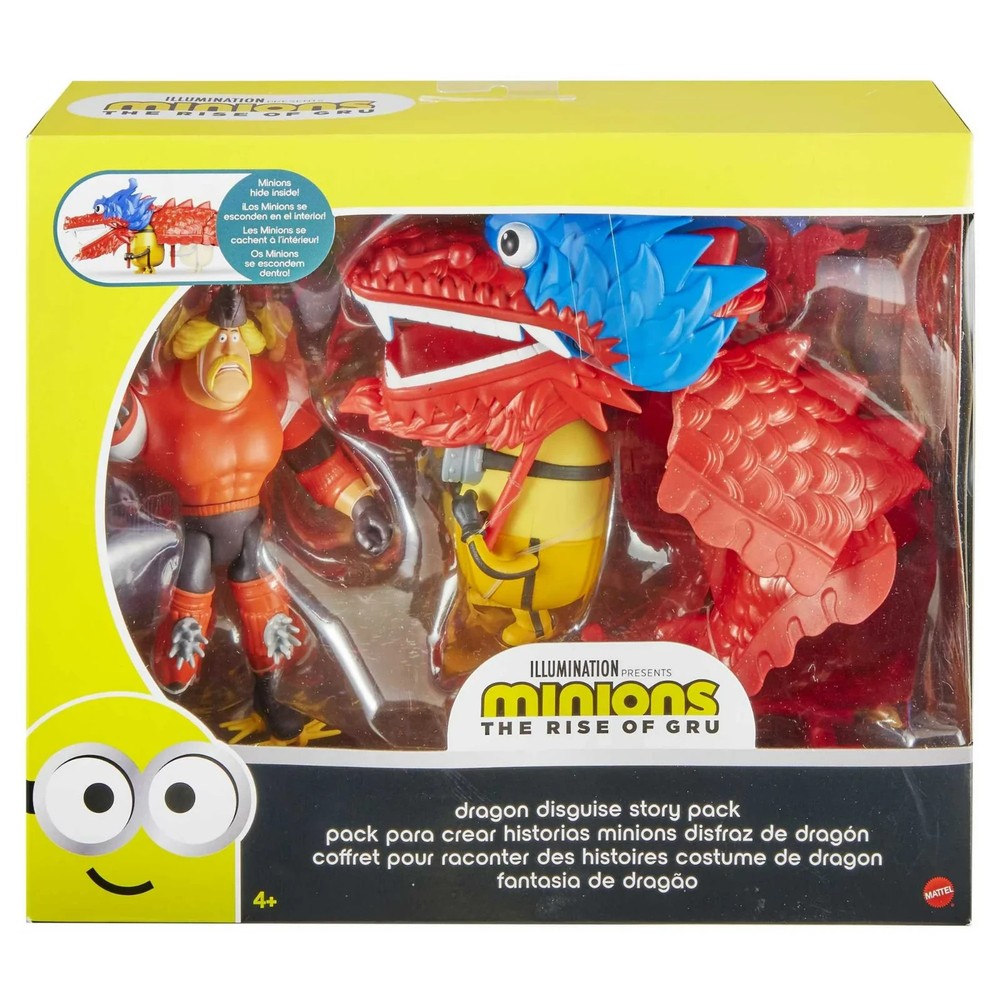 Minions Dragon Disguise Dragon Story Pack Action Figure 2-Pack NEW NIB