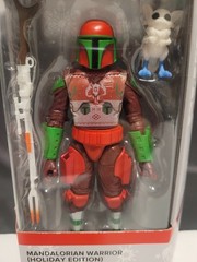 Star Wars Black Series Mandalorian Warrior Holiday Edition 6” Target Exclusive